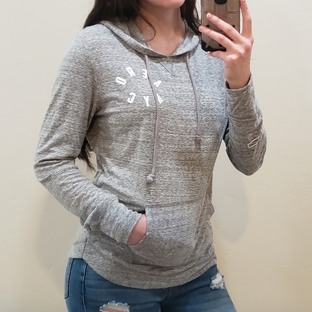 Aeropostale Hooded Tee, Size L